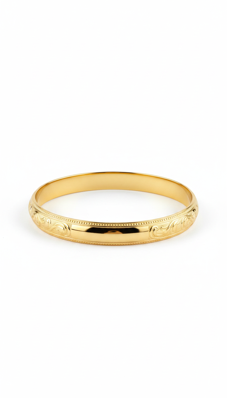 Gold-Plated Bangle
