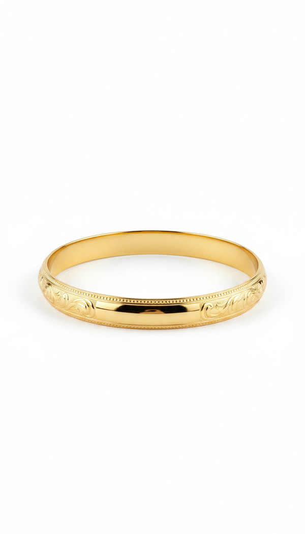 Gold-Plated Bangle
