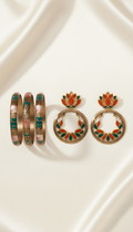 Modern Ethnic Jewelry Set